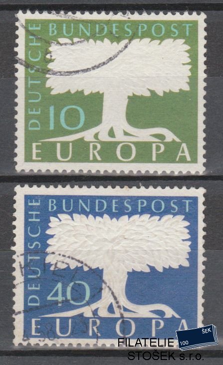 Bundes známky Mi 268-69