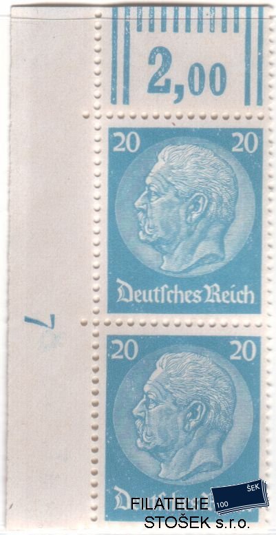 Dt. Reich Mi 489 2 páska