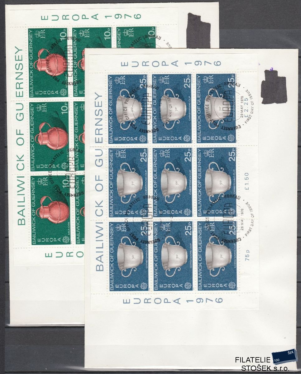 Guernsey známky Mi 133-34 KL FDC