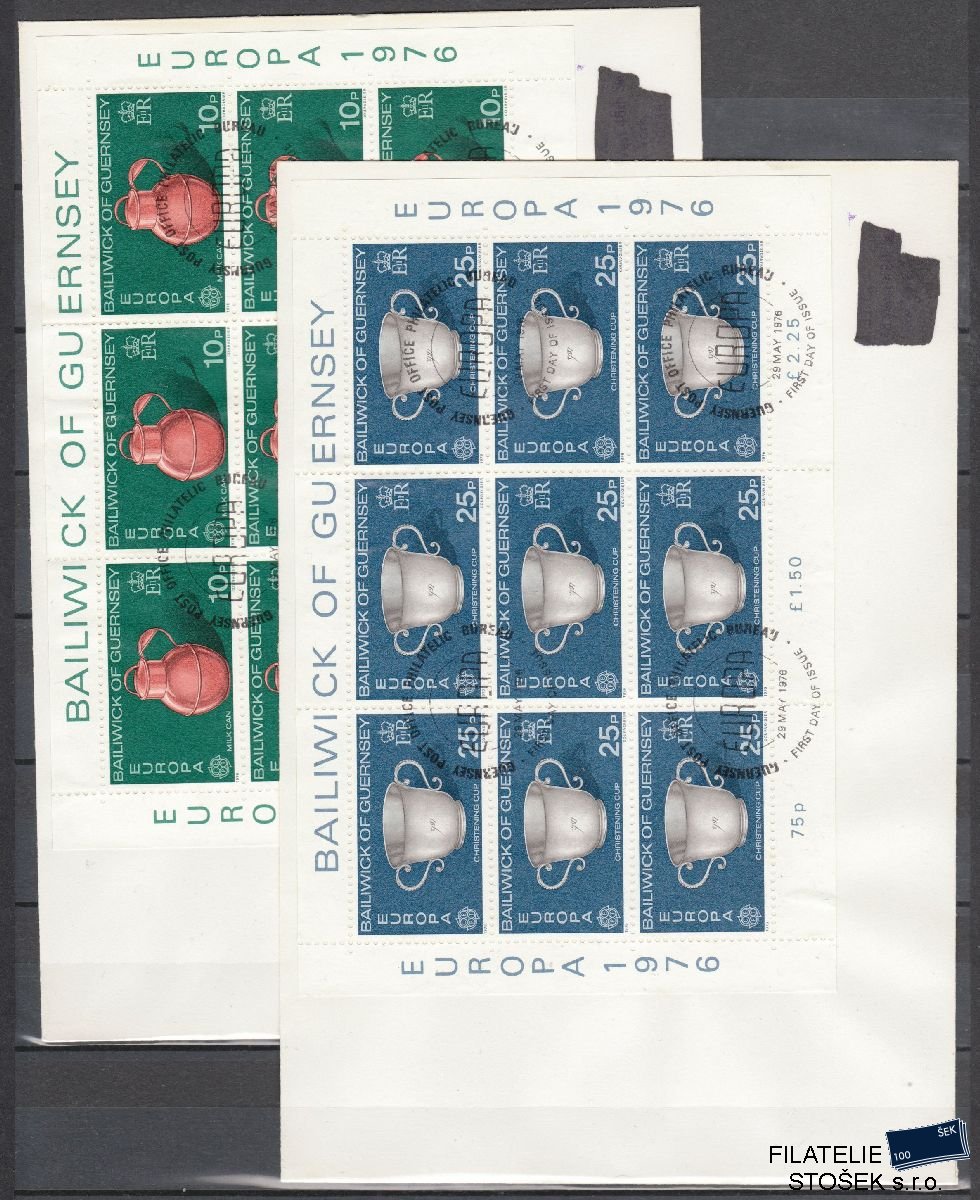 Guernsey známky Mi 133-34 KL FDC