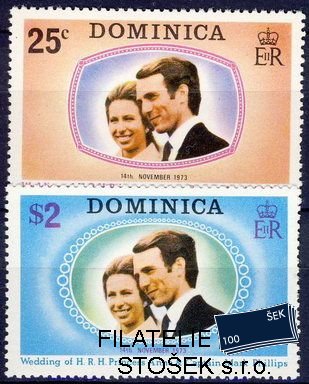 Dominica Mi 379-80+Bl.21