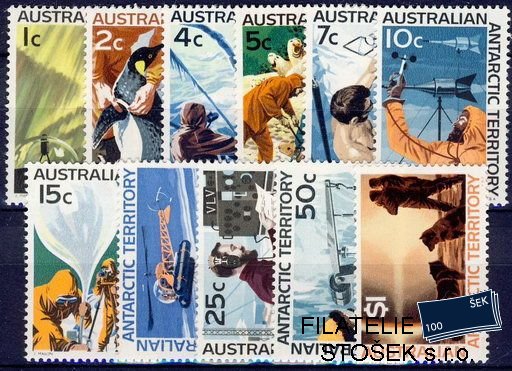 Austral.Antarktida Mi 0008-18