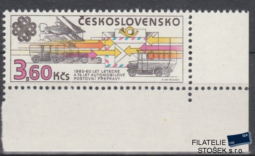 ČSSR známky 2584 Roh