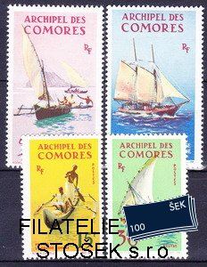 Comores známky Yv 33-4+PA 10-11