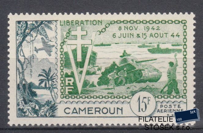 Cameroun známky 1954 Liberation