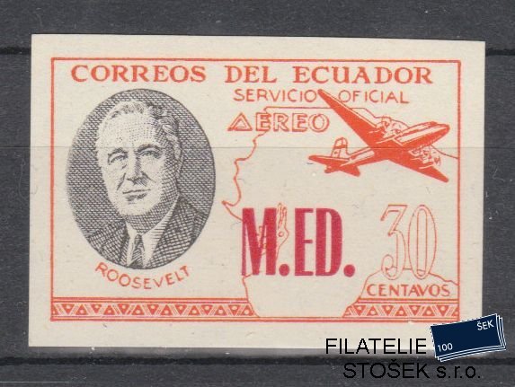 Ecuador známky Mi D 169 - Letadla