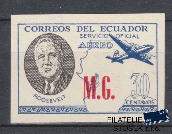 Ecuador známky Mi D 170 - Letadla