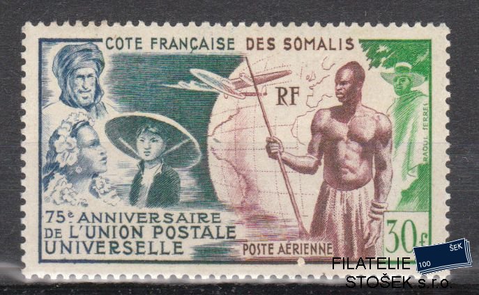 Cote des Somalis známky Mi 307