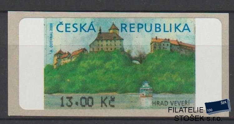 Česká republika známky AT 1 VV - Žlutá skvrna bez * - 13 Kč