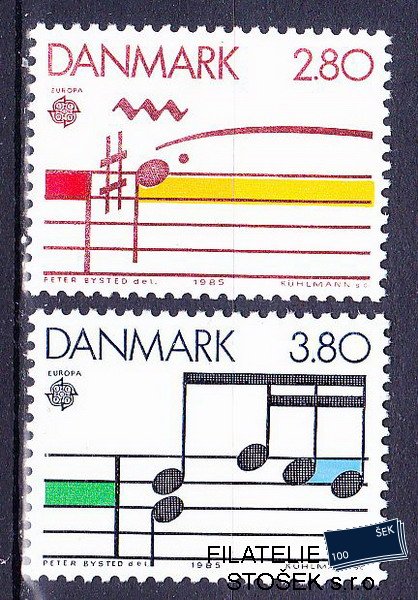 Dánsko známky Mi 0835-6