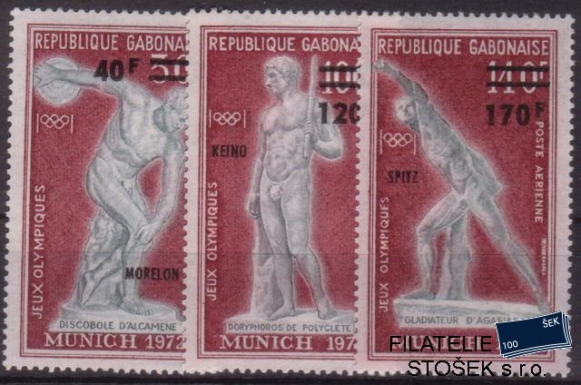 Gabon Mi 0489-91