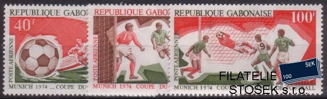 Gabon Mi 0540-2+Bl.27