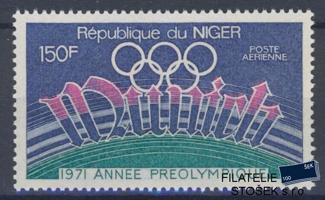 Niger známky Mi 280 - OH 1972