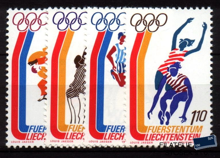 Liechtenstein Mi 651-4