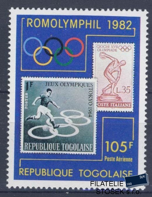 Togo známky Mi 1605 - OH 1974